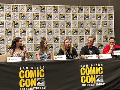 Megan Motis Advocates for Patients at Comic-Con 2018